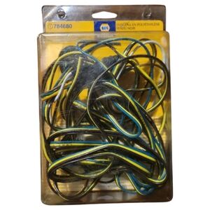 NEW NAPA BELDEN BLACK SPLIT POLY WIRE LOOM, 3/8" x 8', #784680 Auto